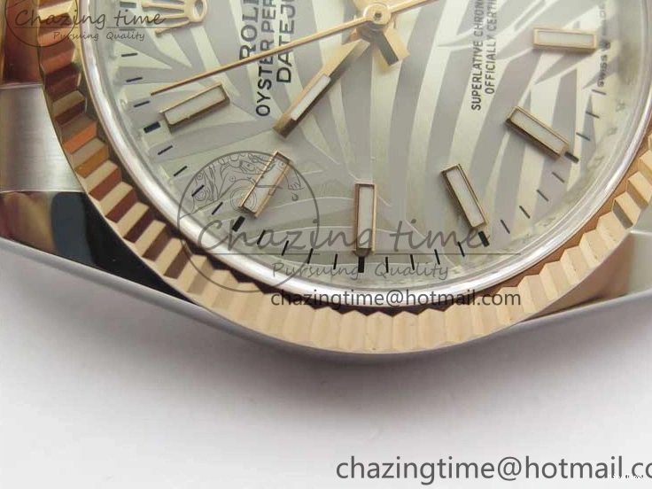 MiroTime 0324 Thermal DateJust 36 SS RG 126231 BP Maker 1:1 Best Edition Silver Gray Dial on Oyster Bracelet 2509